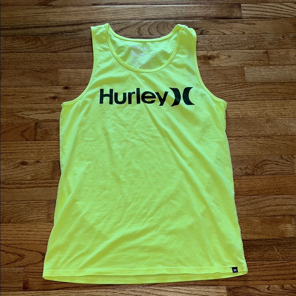 Hurley Bright Yellow Tank Top